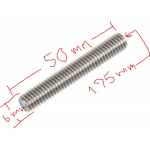 Throat extrude 1.75mm 6x50mm